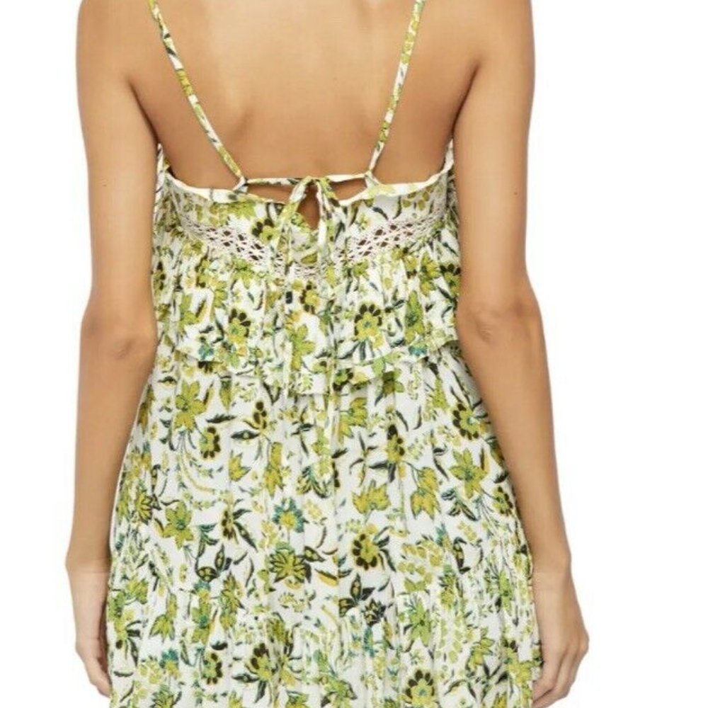 NWT Free People Take Me with You Ruffle L - Picture 3 of 5
